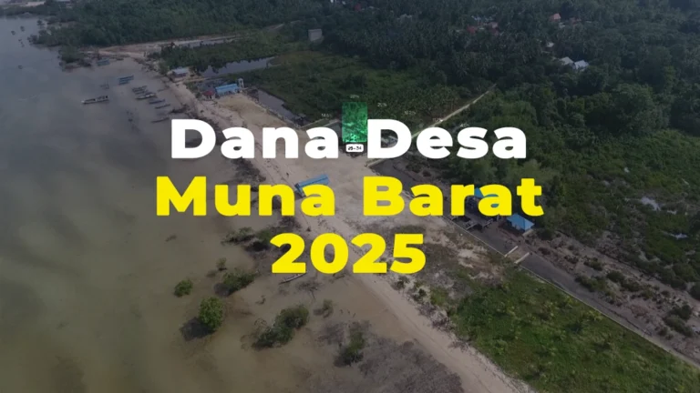 Rincian Dana Desa Muna Barat